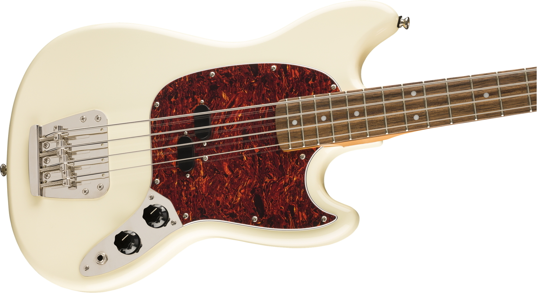 Classic Vibe '60s Mustang Bass, Laurel Fingerboard, Olympic White追加画像 Classic Vibe '60s Mustang Bass, Laurel Fingerboard, Olympic White追加画像