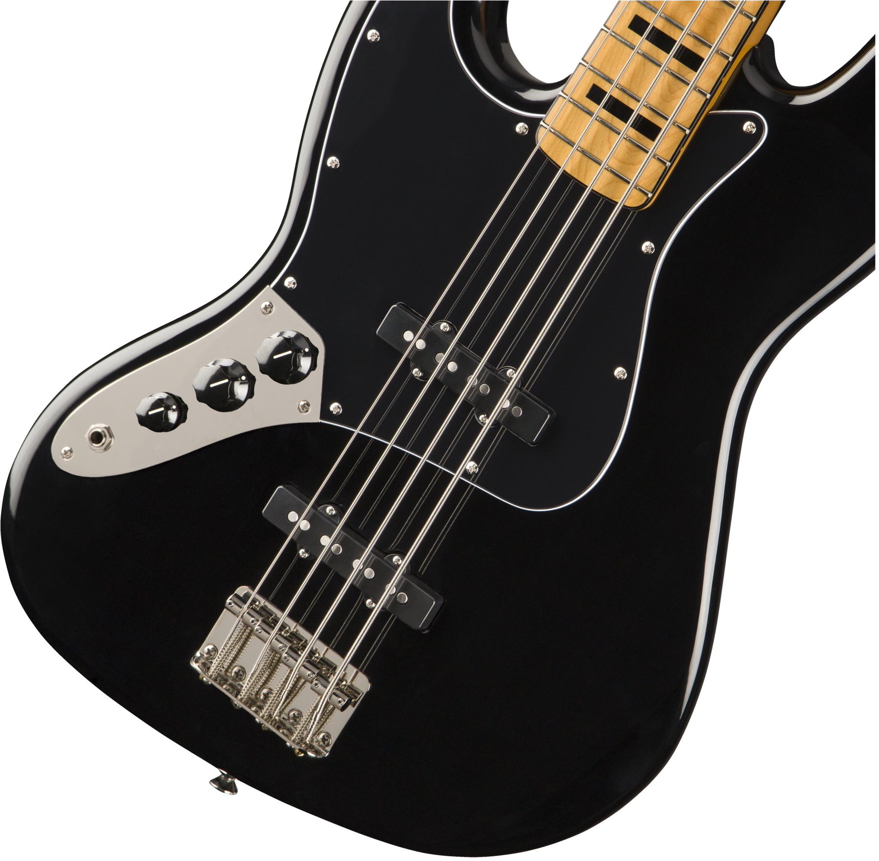 Classic Vibe '70s Jazz Bass Left-Handed Maple Fingerboard Black追加画像