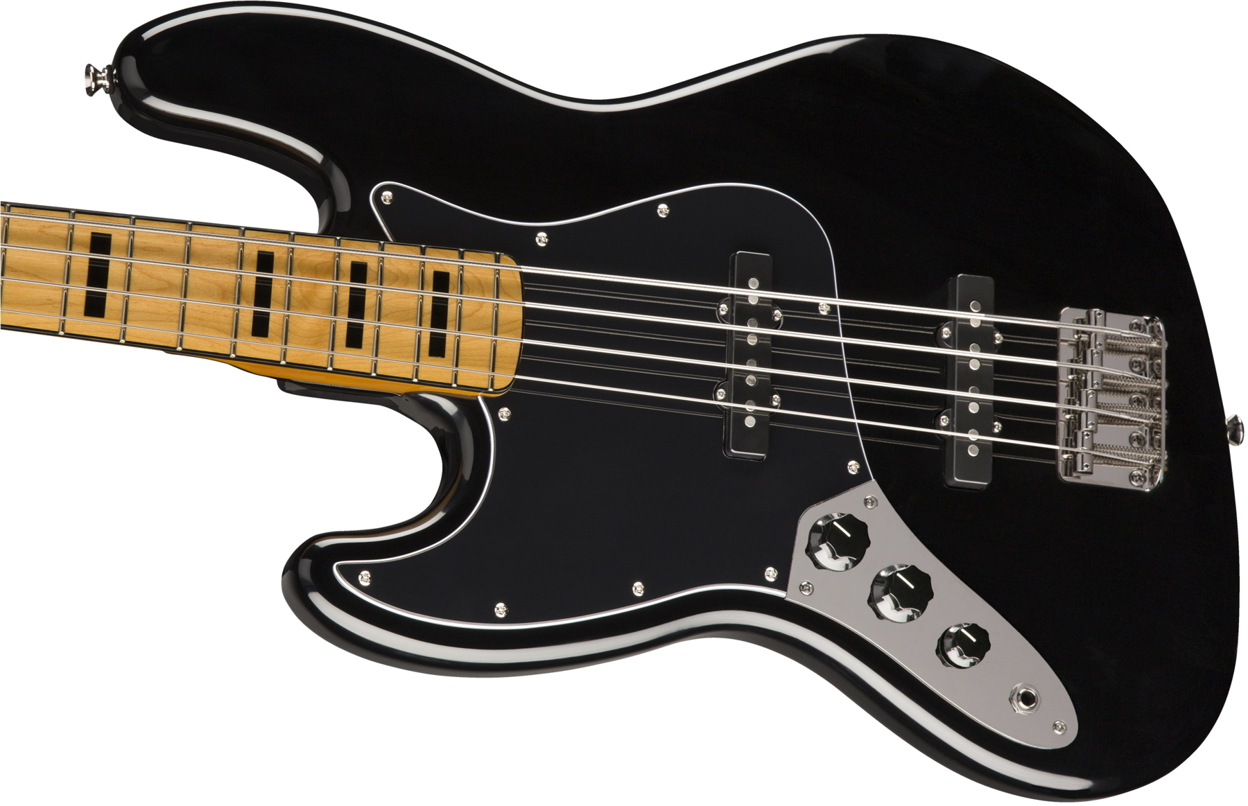Classic Vibe '70s Jazz Bass Left-Handed Maple Fingerboard Black追加画像 Classic Vibe '70s Jazz Bass Left-Handed Maple Fingerboard Black追加画像