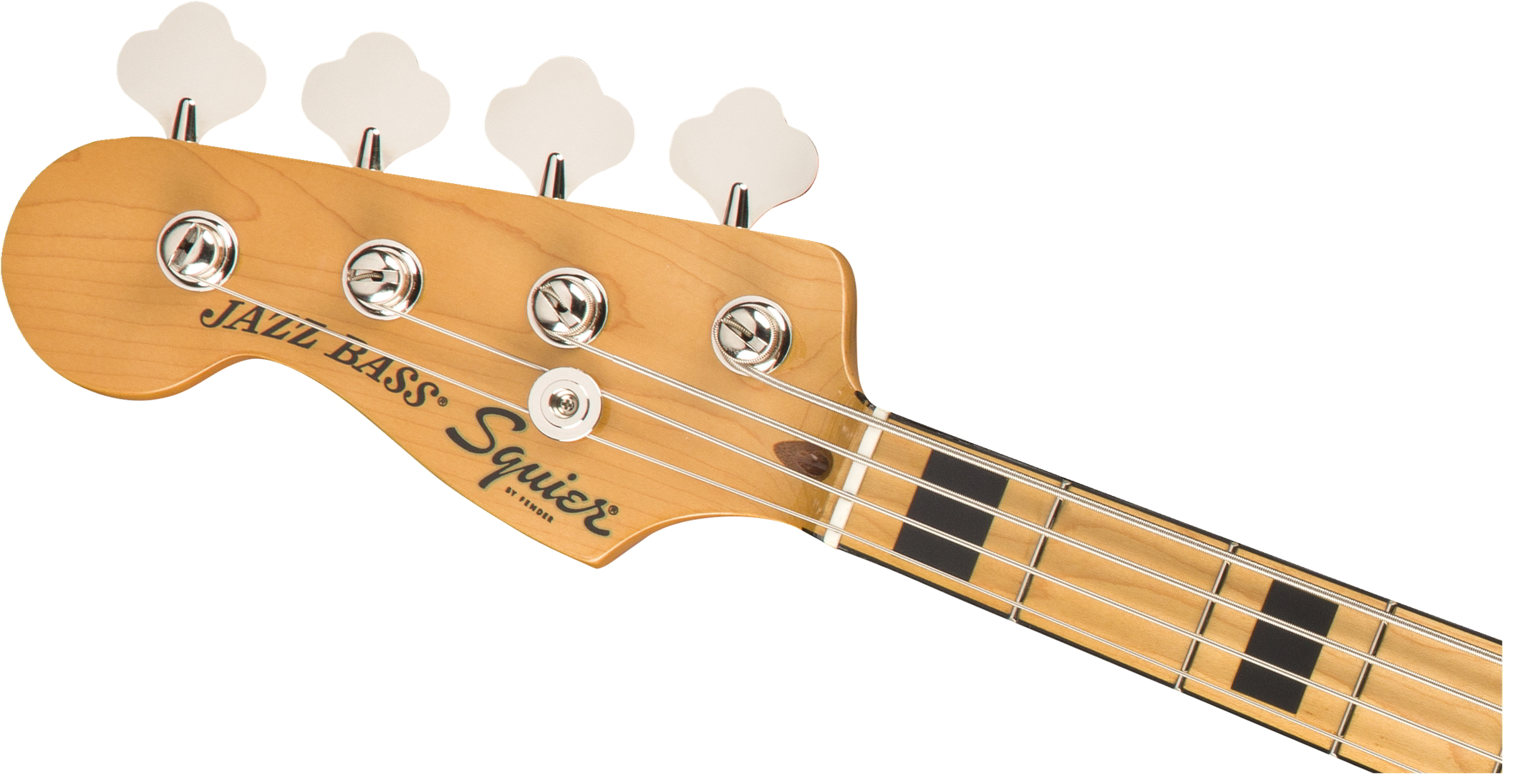 Classic Vibe '70s Jazz Bass Left-Handed Maple Fingerboard Blackヘッド画像