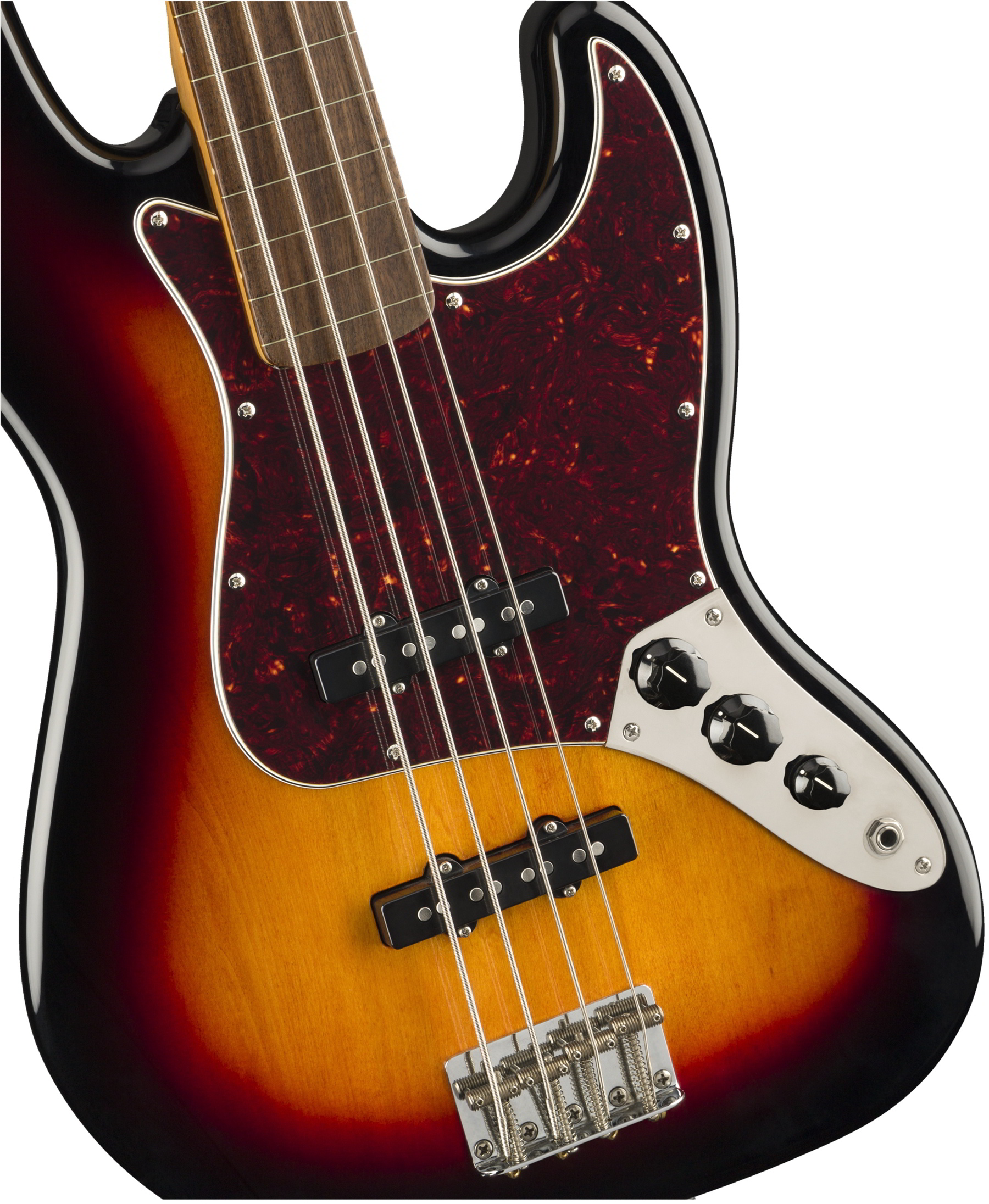 Classic Vibe '60s Jazz Bass Fretless Laurel Fingerboard 3-Color Sunburst追加画像 Classic Vibe '60s Jazz Bass Fretless Laurel Fingerboard 3-Color Sunburst追加画像