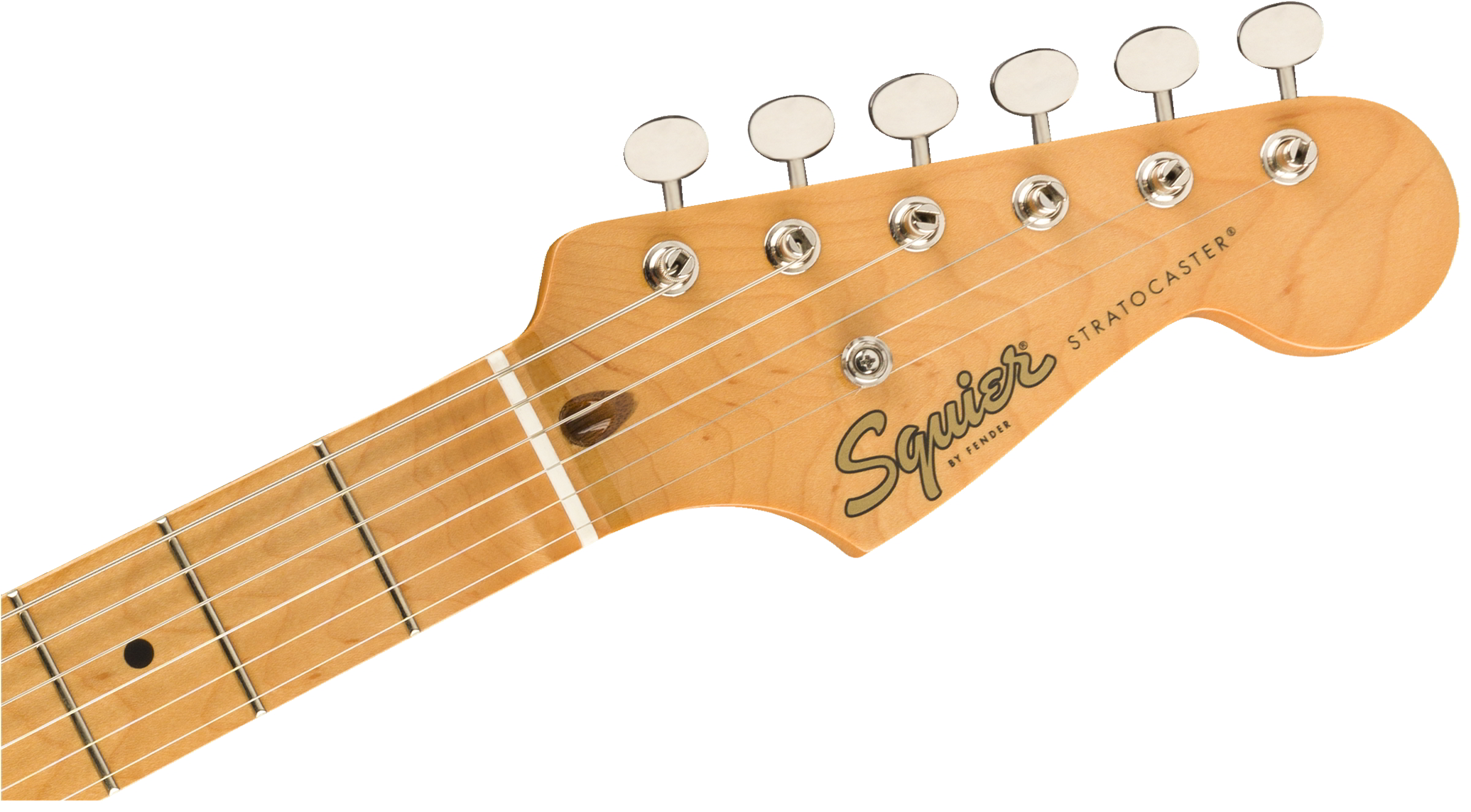 Classic Vibe '50s Stratocaster Maple Fingerboard Blackヘッド画像 Classic Vibe '50s Stratocaster Maple Fingerboard Blackヘッド画像