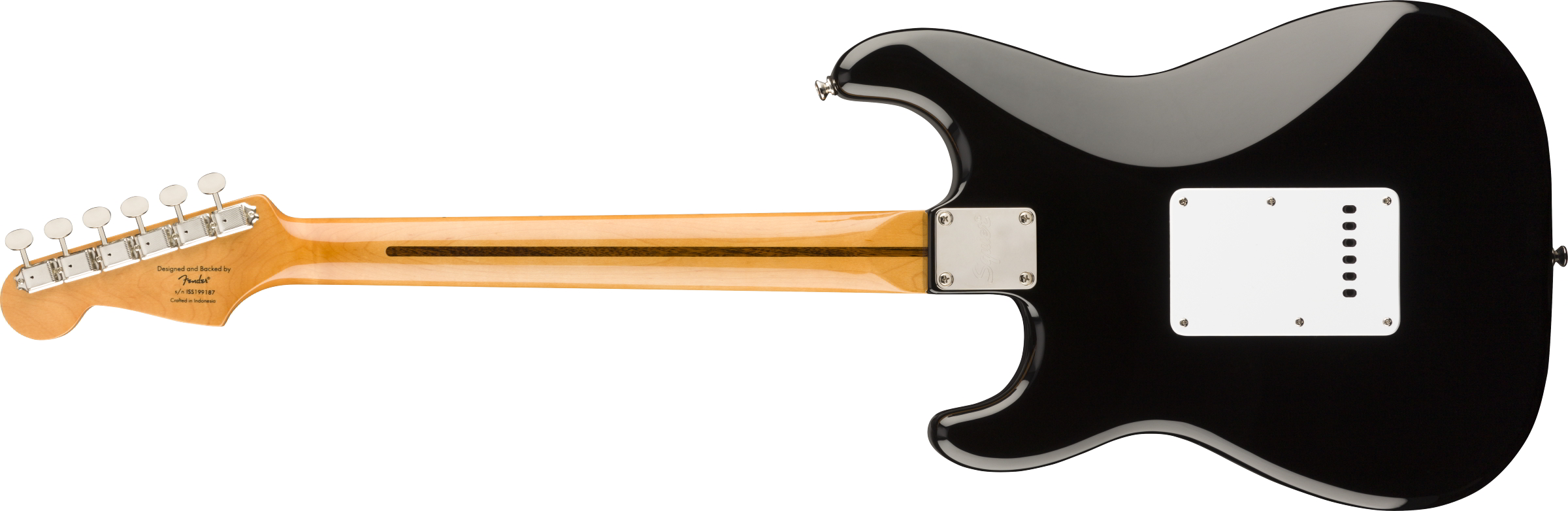 Classic Vibe '50s Stratocaster Maple Fingerboard Black背面画像