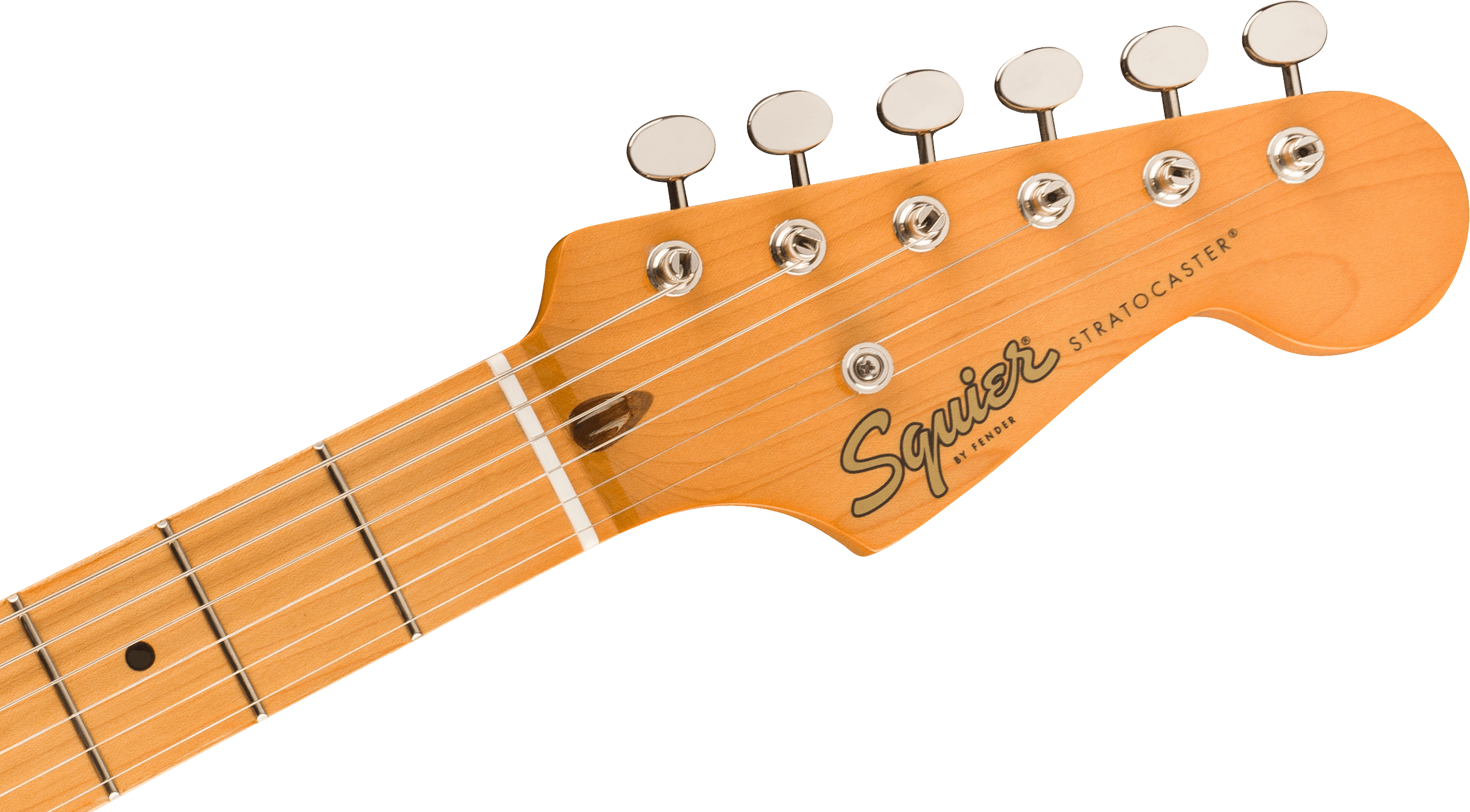 Classic Vibe '50s Stratocaster Maple Fingerboard White Blondeヘッド画像 Classic Vibe '50s Stratocaster Maple Fingerboard White Blondeヘッド画像