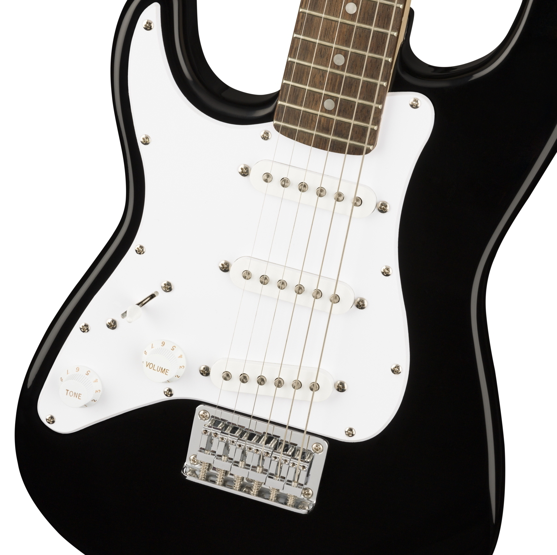 Mini Stratocaster Left-Handed Laurel Fingerboard Black追加画像 Mini Stratocaster Left-Handed Laurel Fingerboard Black追加画像