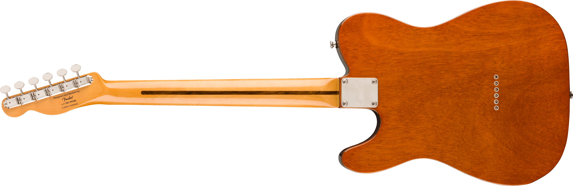 Classic Vibe '60s Telecaster Thinline Maple Fingerboard Natural背面画像 Classic Vibe '60s Telecaster Thinline Maple Fingerboard Natural背面画像