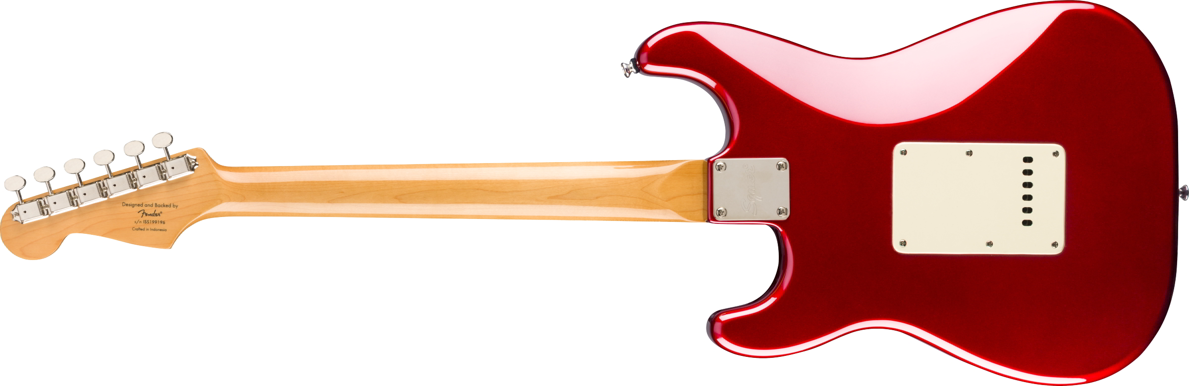 Classic Vibe '60s Stratocaster Laurel Fingerboard Candy Apple Red背面画像 Classic Vibe '60s Stratocaster Laurel Fingerboard Candy Apple Red背面画像