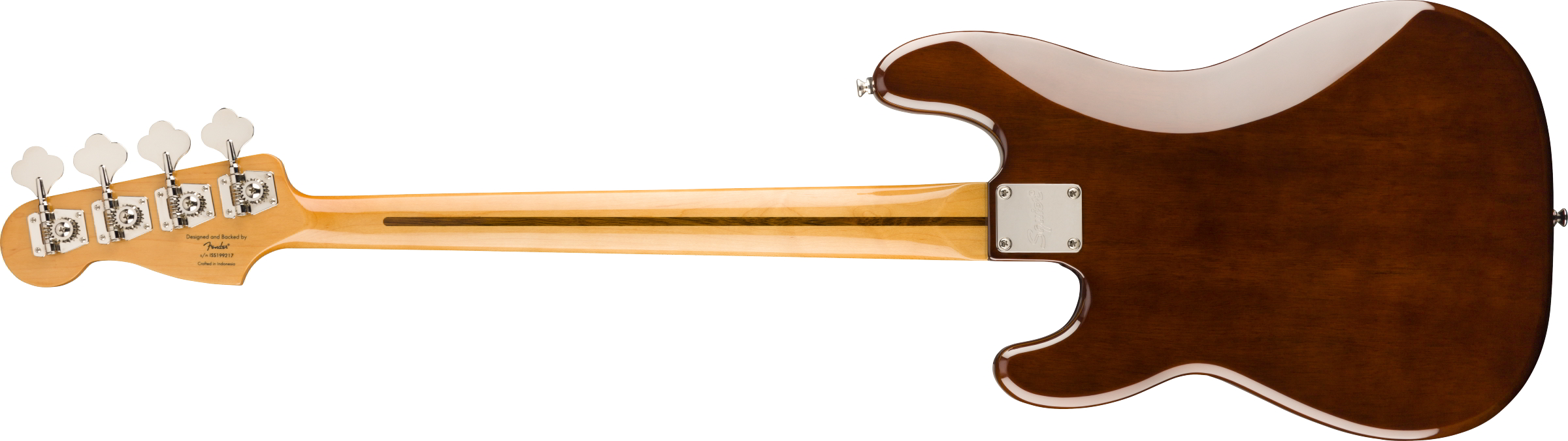 Classic Vibe '70s Precision Bass Maple Fingerboard Walnut背面画像 Classic Vibe '70s Precision Bass Maple Fingerboard Walnut背面画像