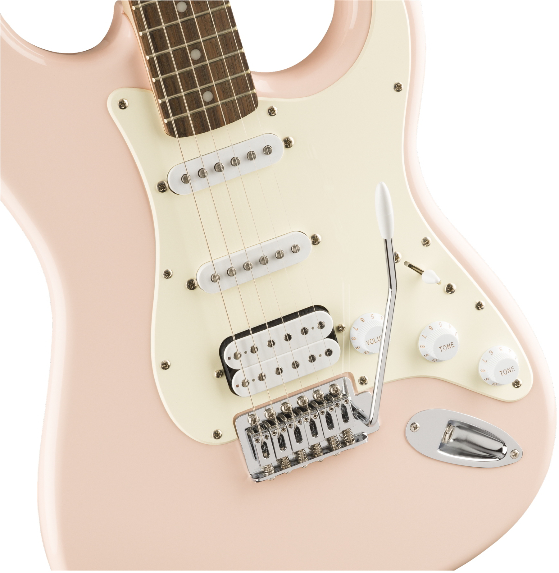 Bullet Stratocaster HSS, Laurel Fingerboard, Shell Pink追加画像