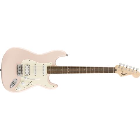Squier-ストラトキャスターBullet Stratocaster HSS, Laurel Fingerboard, Shell Pink