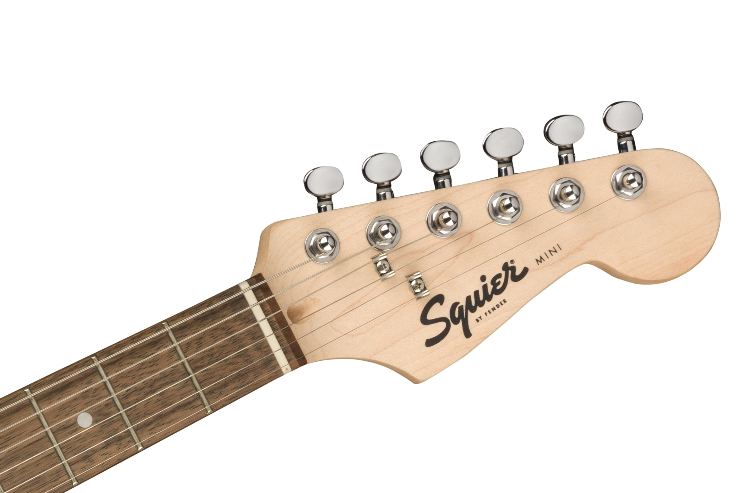 Mini Stratocaster Laurel Fingerboard Shell Pinkヘッド画像 Mini Stratocaster Laurel Fingerboard Shell Pinkヘッド画像