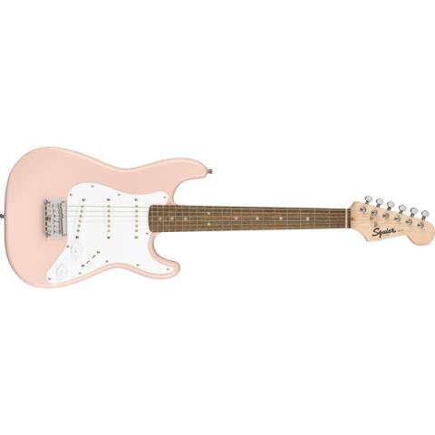 Mini Stratocaster Laurel Fingerboard Shell Pinkサムネイル