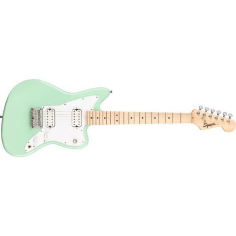 Squier-ジャズマスターMini Jazzmaster HH, Maple Fingerboard, Surf Green