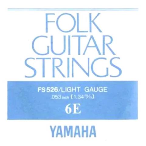 YAMAHA-ライトゲージフォークギター弦FS526 .053 バラ弦