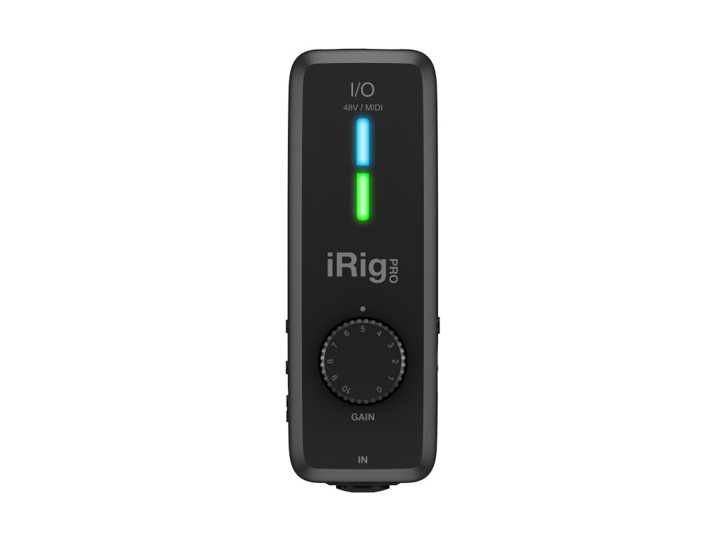 iRig Pro I/Oパネル画像