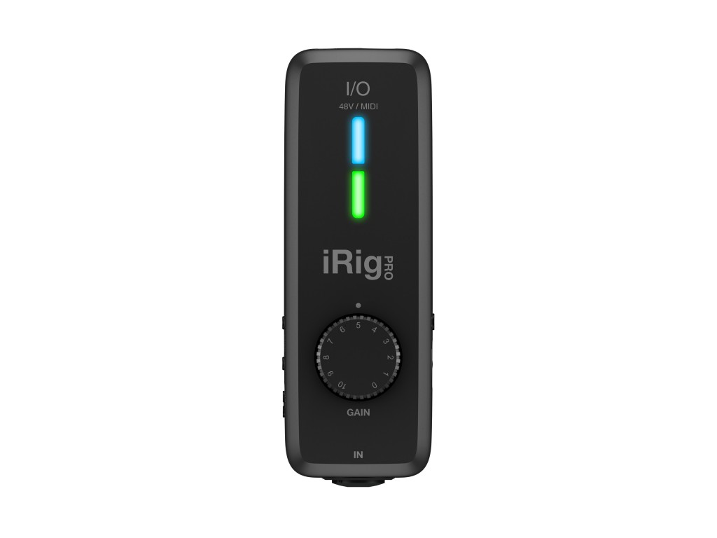 iRig Pro I/Oパネル画像 iRig Pro I/Oパネル画像