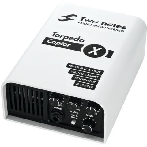 Two notes-ロードボックス|アッテネーター| バーチャル・キャビネット|IR ローダーTorpedo Captor X16Ω
