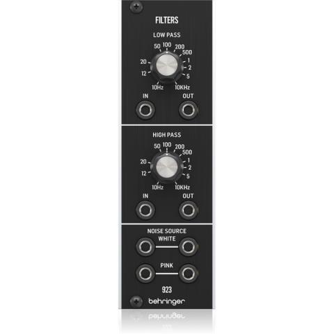 BEHRINGER-ユーロラック用 アナログデュアルフィルターモジュール923 FILTERS