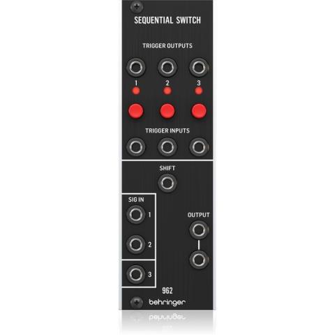 BEHRINGER-ユーロラック用アナログCVマルチプレクサー モジュール962 SEQUENTIAL SWITCH