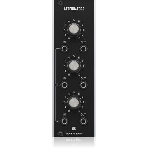 BEHRINGER-ユーロラック用アナログアッティネーターモジュール995 ATTENUATORS