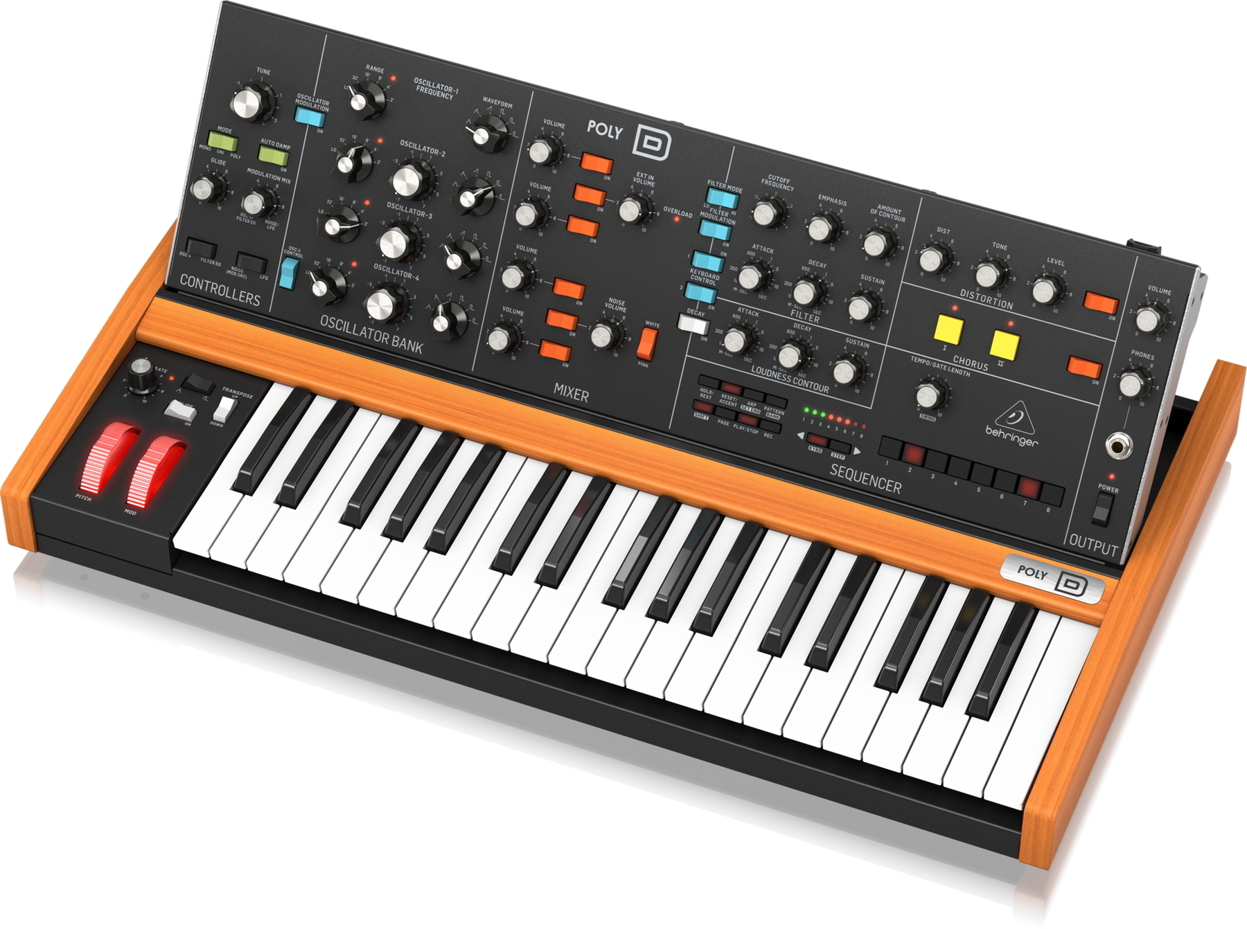 BEHRINGER アナログ パラ/ポリフォニックシンセサイザーPOLY D新品在庫