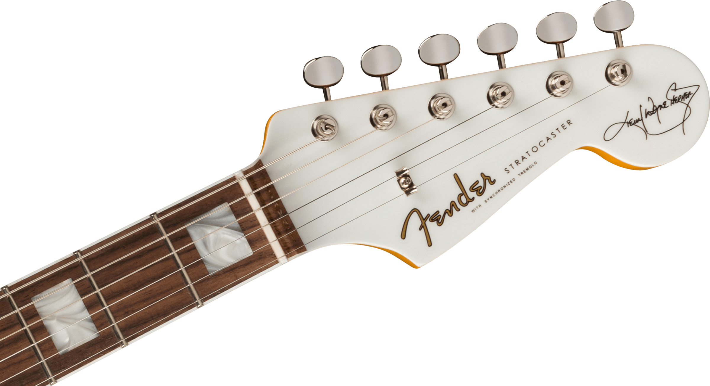 Kenny Wayne Shepherd Stratocaster®, Rosewood, Transparent Faded Sonic Blueヘッド画像 Kenny Wayne Shepherd Stratocaster®, Rosewood, Transparent Faded Sonic Blueヘッド画像