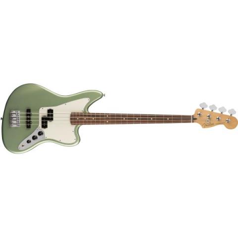 Player Jaguar Bass, Pau Ferro Fingerboard, Sage Green Metallicサムネイル