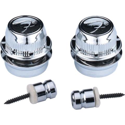 Fender-ストラップFender "F" Strap Locks - Chrome