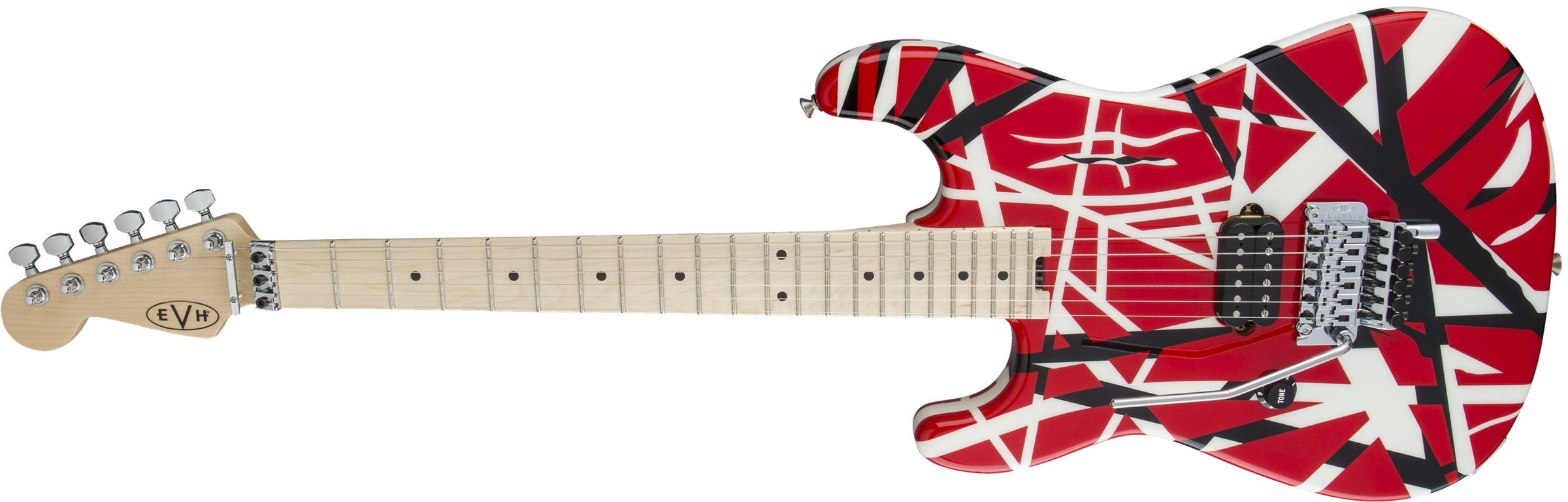 Striped Series LH R/B/W, Maple Fingerboard, Red, Black and White Stripes追加画像 Striped Series LH R/B/W, Maple Fingerboard, Red, Black and White Stripes追加画像