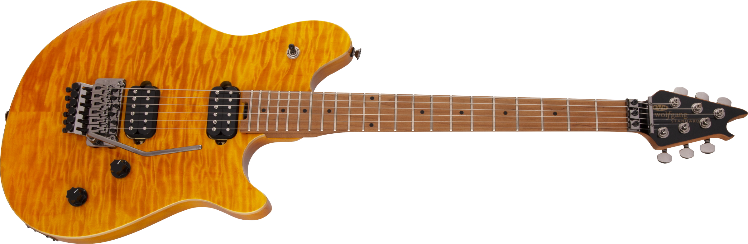 Wolfgang WG Standard QM, Baked Maple Fingerboard, Transparent Amber追加画像 Wolfgang WG Standard QM, Baked Maple Fingerboard, Transparent Amber追加画像