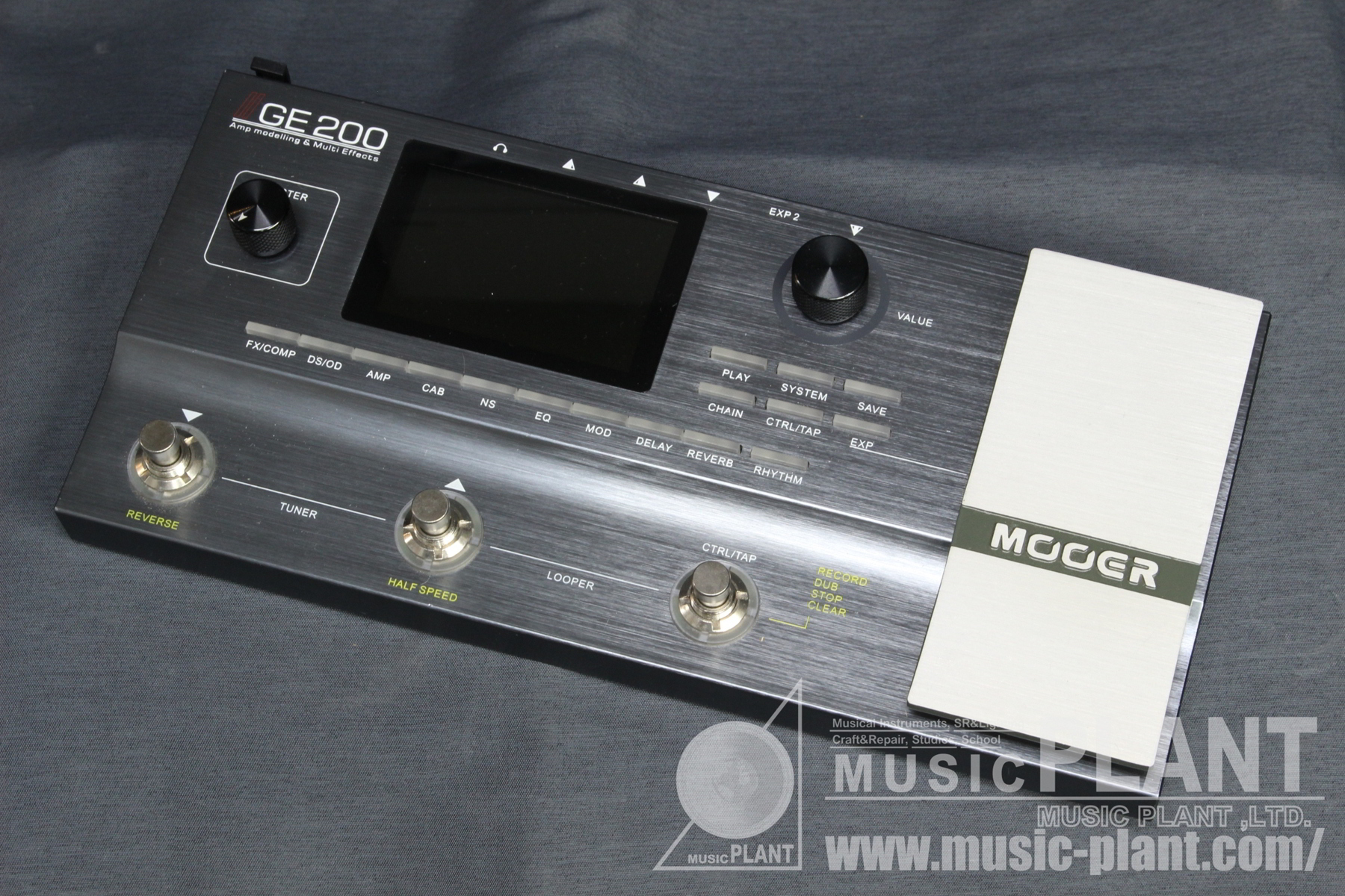 MOOER マルチエフェクターGE200中古品()売却済みです。あしからずご了承ください。 | MUSIC PLANT WEBSHOP