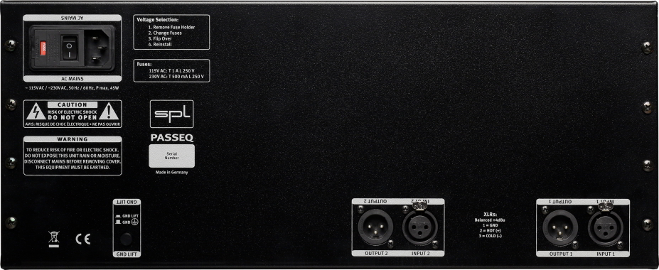 PASSEQ Model 1653 All Black背面画像 PASSEQ Model 1653 All Black背面画像
