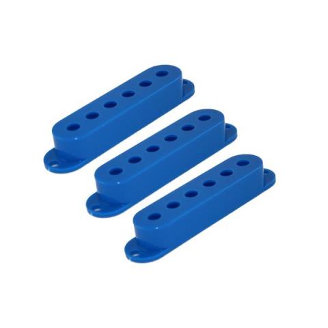 ALLPARTS-ストラトキャスター用ピックアップカバーセットPC-0406-027 Set of 3 Blue Pickup Covers for Stratocaster®