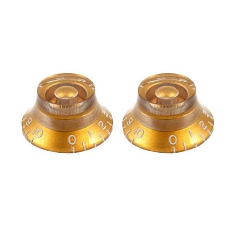 ALLPARTS-ベルノブPK-0140-032 Gold Bell Knobs