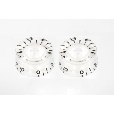 ALLPARTS-スピードノブPK-0130-031 Clear Speed Knobs