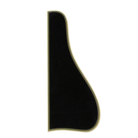 ALLPARTS-ピックガードPG-9817-023 Bound Black L-5 Pickguard