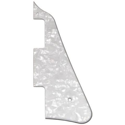 ALLPARTS-ピックガードPG-0800-055 White Pearloid Pickguard for Gibson® Les Paul®