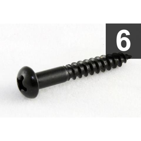 GS-0013-003 Pack of 6 Black Tremolo Mounting Screwsサムネイル