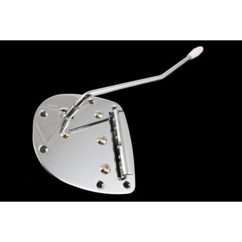 ALLPARTS-ジャズマスター/ジャガー用トレモロブリッジSB-0211-010 Chrome Jazzmaster® Jaguar® Tremolo Tailpiece