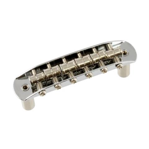 ALLPARTS-ムスタング用ギターブリッジSB-0223-010 Chrome Bridge for Mustang®