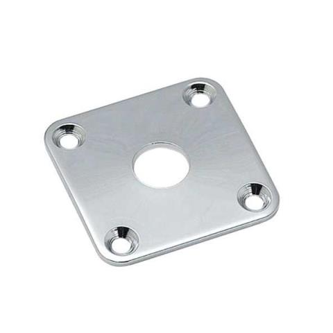 ALLPARTS-ジャックプレートAP-0633-010 Chrome Metal Jackplate