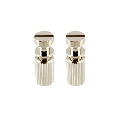 ALLPARTS-テイルピースTP-0455-001 Nickel Studs and Anchors for Stop Tailpiece