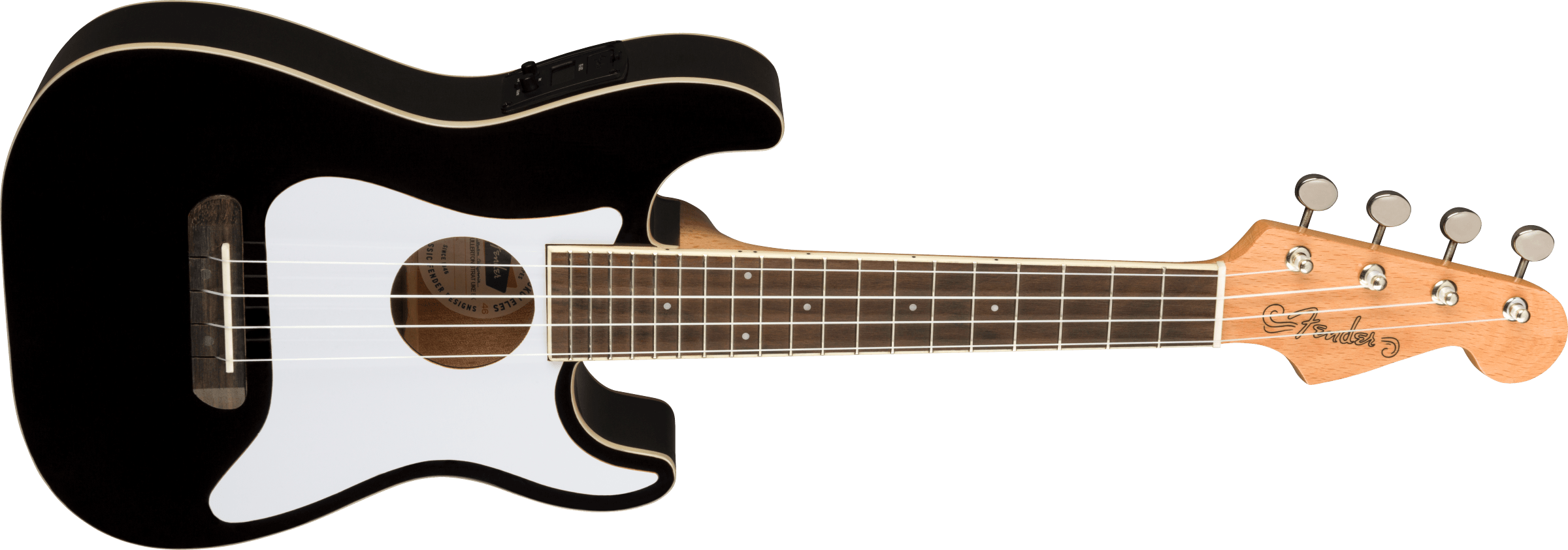Fullerton Strat Uke Black追加画像 Fullerton Strat Uke Black追加画像