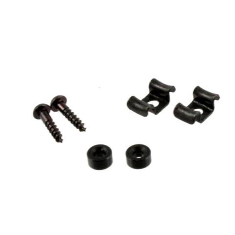 ALLPARTS-ストラップピンAP-0720-003 Black String Guides