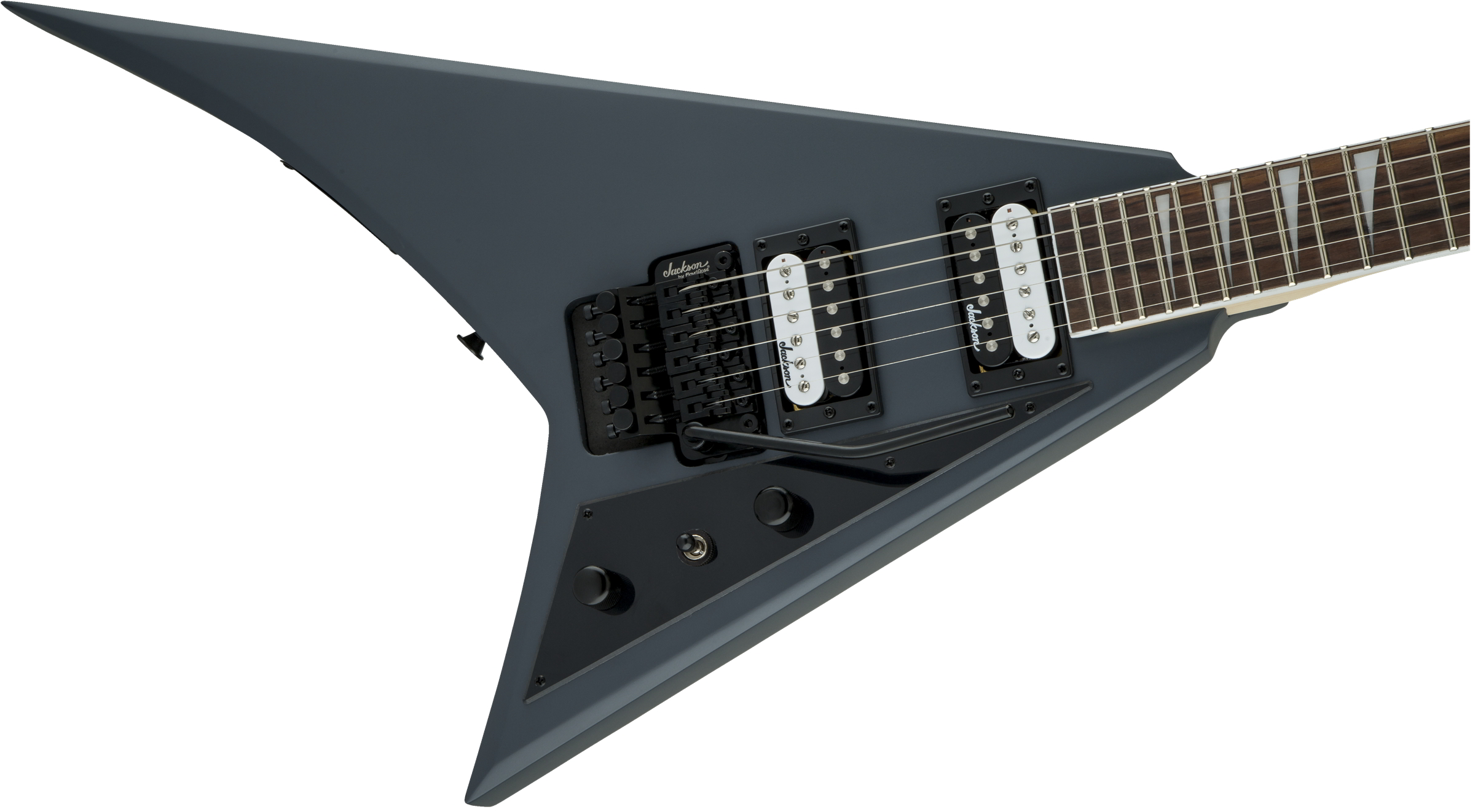 JS Series Rhoads JS32, Amaranth Fingerboard, Satin Gray追加画像 JS Series Rhoads JS32, Amaranth Fingerboard, Satin Gray追加画像