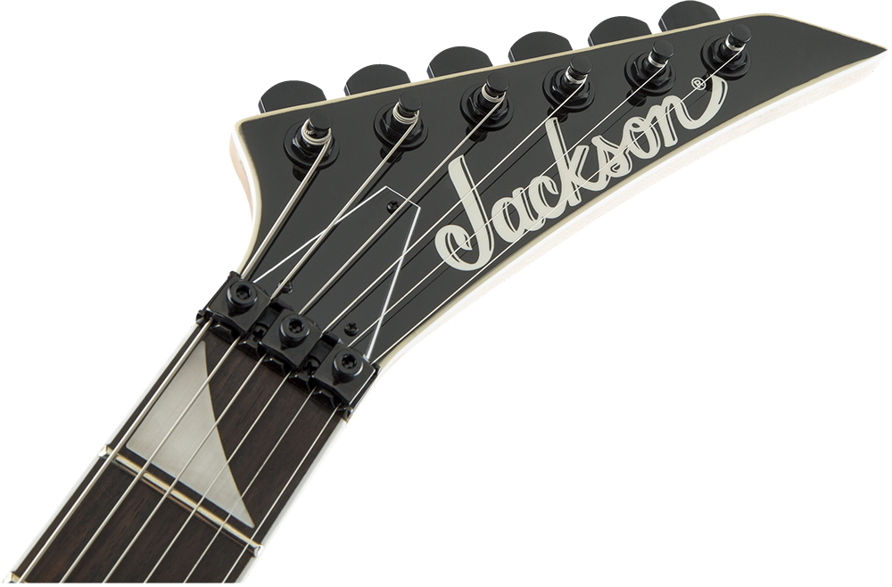 JS Series King V JS32, Amaranth Fingerboard, Black with White Bevelsヘッド画像 JS Series King V JS32, Amaranth Fingerboard, Black with White Bevelsヘッド画像