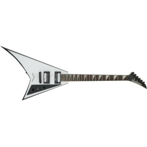 Jackson-JS Series Rhoads JS32T, Amaranth Fingerboard, White with Black Bevels