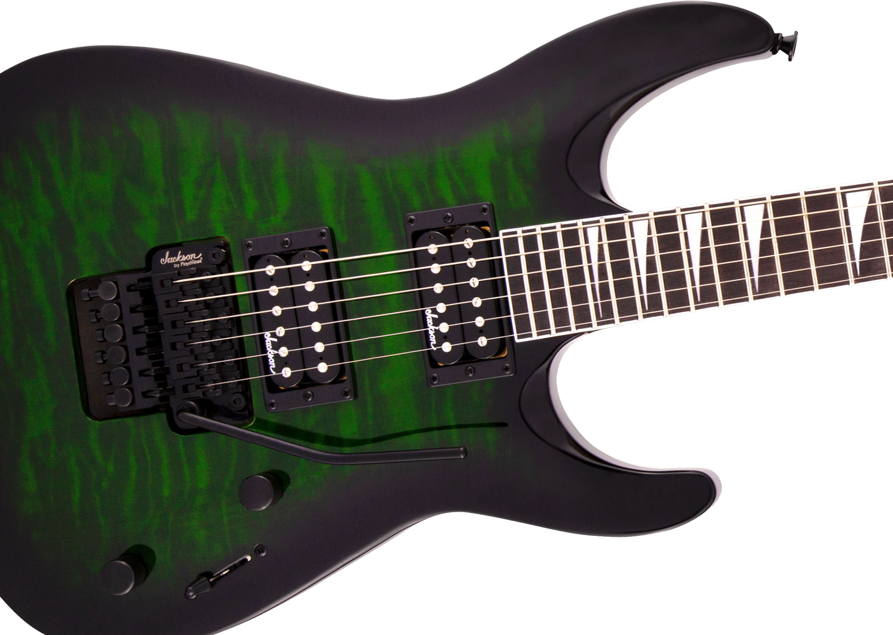 JS Series Dinky Arch Top JS32Q DKA, Amaranth Fingerboard, Transparent Green Burst追加画像 JS Series Dinky Arch Top JS32Q DKA, Amaranth Fingerboard, Transparent Green Burst追加画像