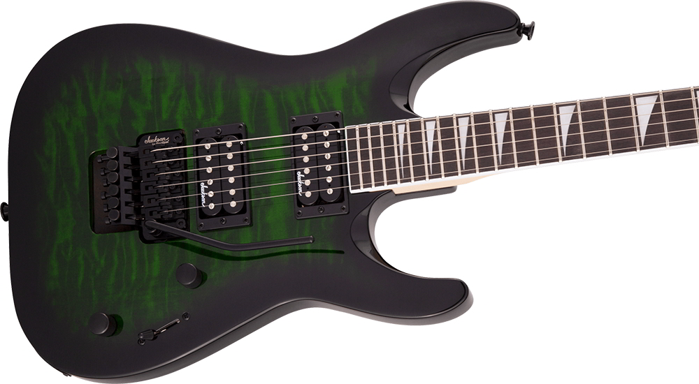 JS Series Dinky Arch Top JS32Q DKA, Amaranth Fingerboard, Transparent Green Burst追加画像 JS Series Dinky Arch Top JS32Q DKA, Amaranth Fingerboard, Transparent Green Burst追加画像