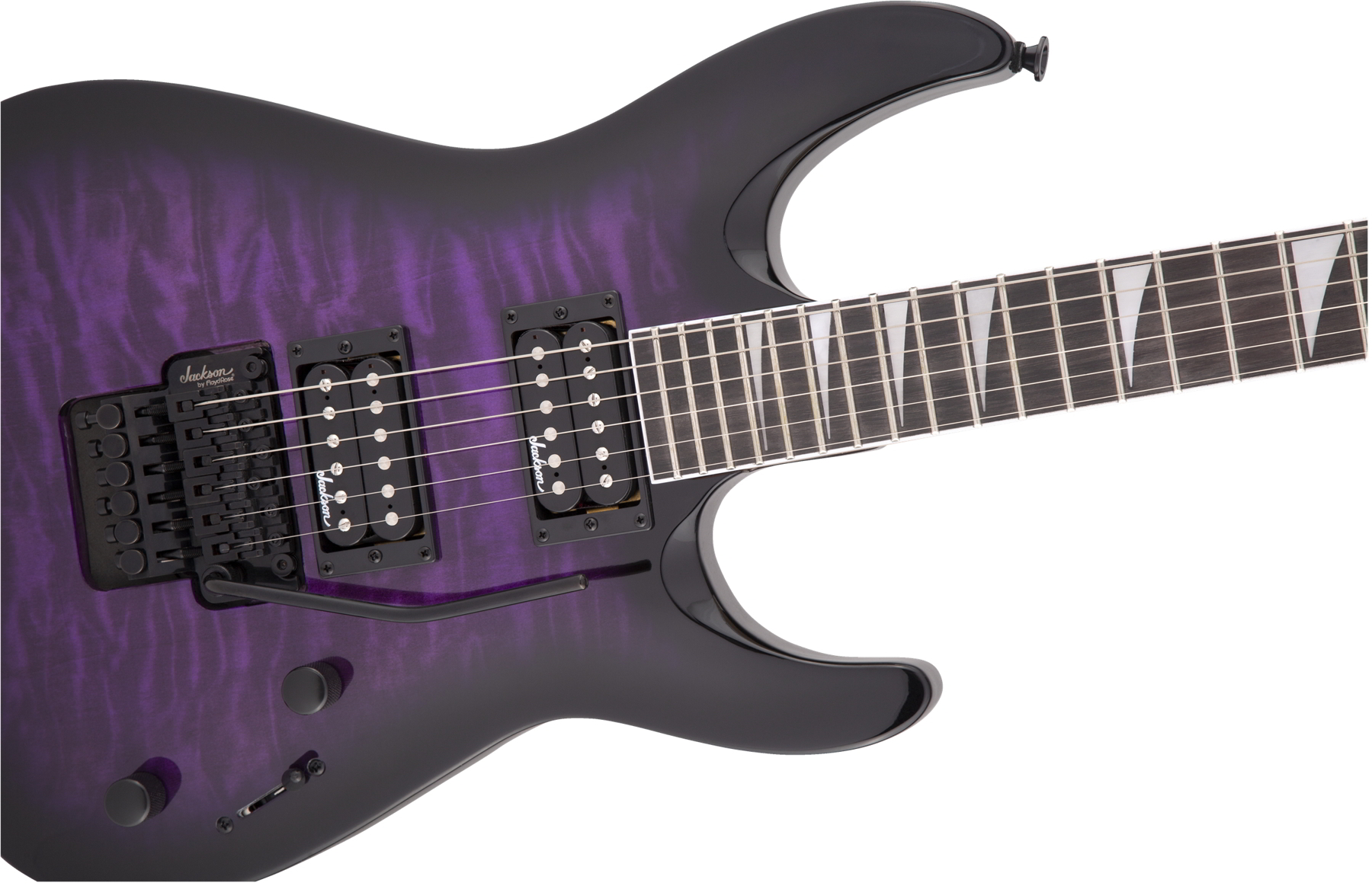 JS Series Dinky Arch Top JS32Q DKA, Amaranth Fingerboard, Transparent Purple Burst追加画像 JS Series Dinky Arch Top JS32Q DKA, Amaranth Fingerboard, Transparent Purple Burst追加画像